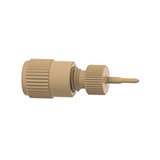 Conical Adapter Assembly, to Connect Rigid-Walled Tubing to Soft-Walled Tubing Connects 1/8" OD Rigi